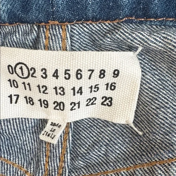 Maison Margiela Seam Distressed Jean size 38 - Picture 2 of 5
